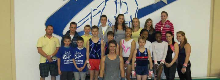 Dynamo School of Gymnastics squads travelled to SOuth Africa in 2011