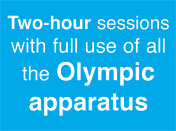 Full use of Olympic apparatus
