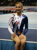 Kelly Simm, County and Regional Champion for the past four years, Dynamo Gymnastics