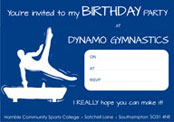 Birthday party invitation to print