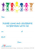 Birthday party invitation