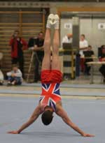 Charlie Howard, member of Dynamo Gymnastics Men's Squads