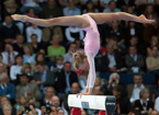 Gymnastics, balance beam
